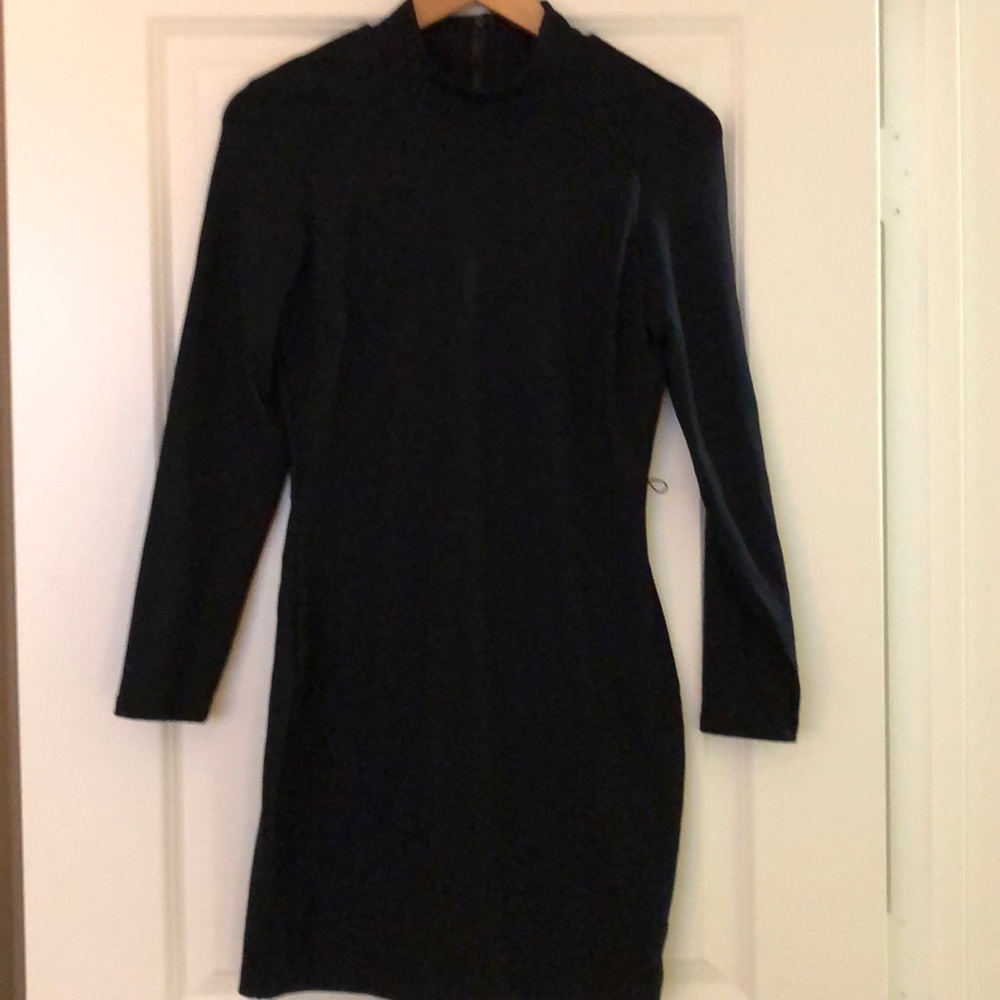 BEBE black bodycon/stretch dress.